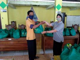 Bantuan Sembako dari Paku Alam Yogyakarta
