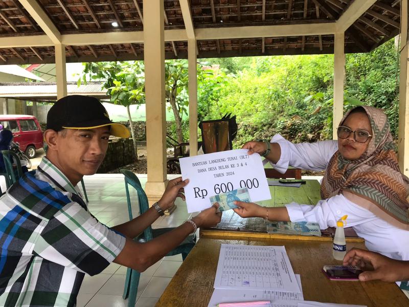 Penyaluran Bantuan Langsung Tunai Dana Desa Tahap 3 dan 4 Tahun